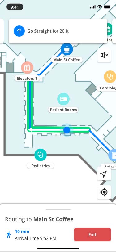 healthcare-mapping-route-screen